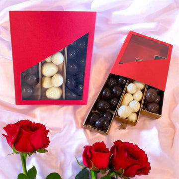 Chocolade aardbeien Giftbox