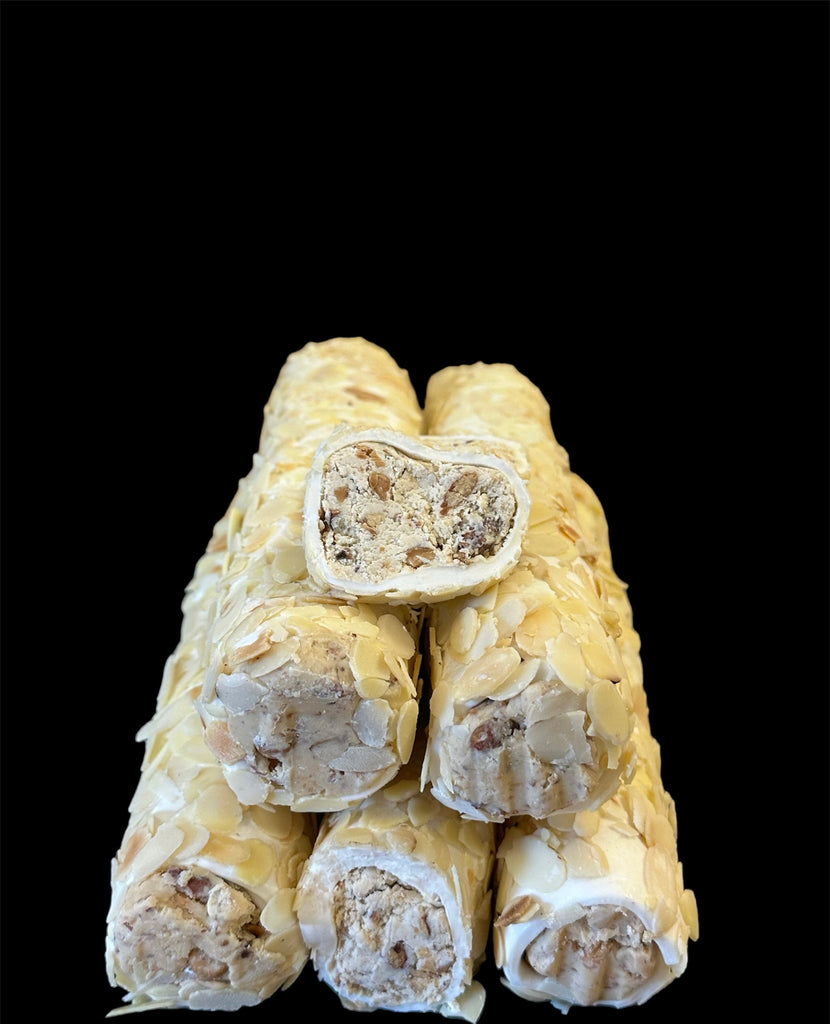Turkish fruit wrap almond and cream