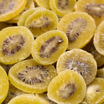 Kiwi slices sweetened