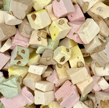 Nougat Amandel blokjes 6 smaken