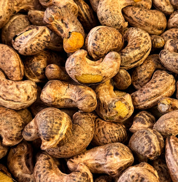 Cashewnoten met vlies gebrand gezouten