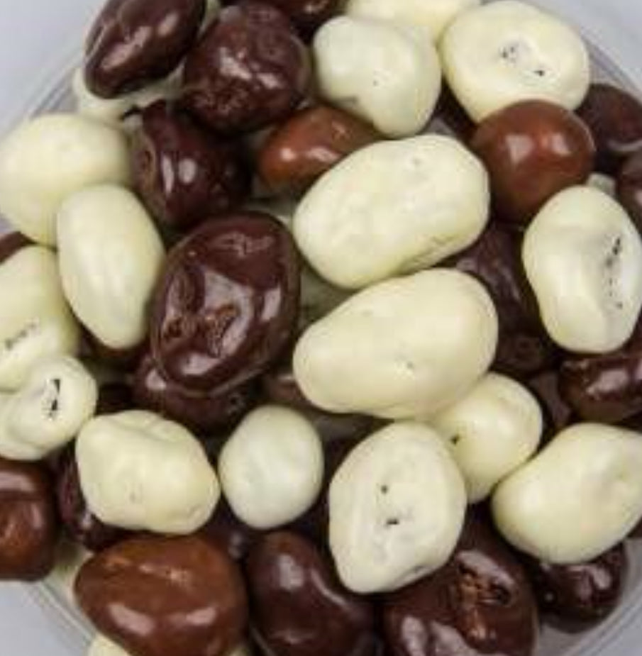 Mélange de raisins au chocolat