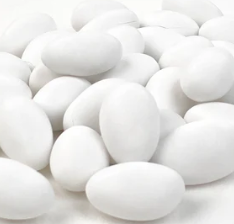 Almond Bean (sucking) White Dragee