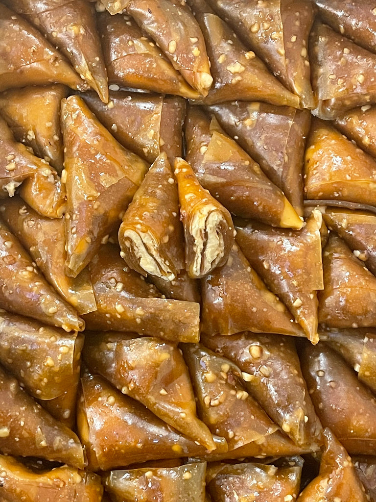 Turkish delight pestil hazelnut