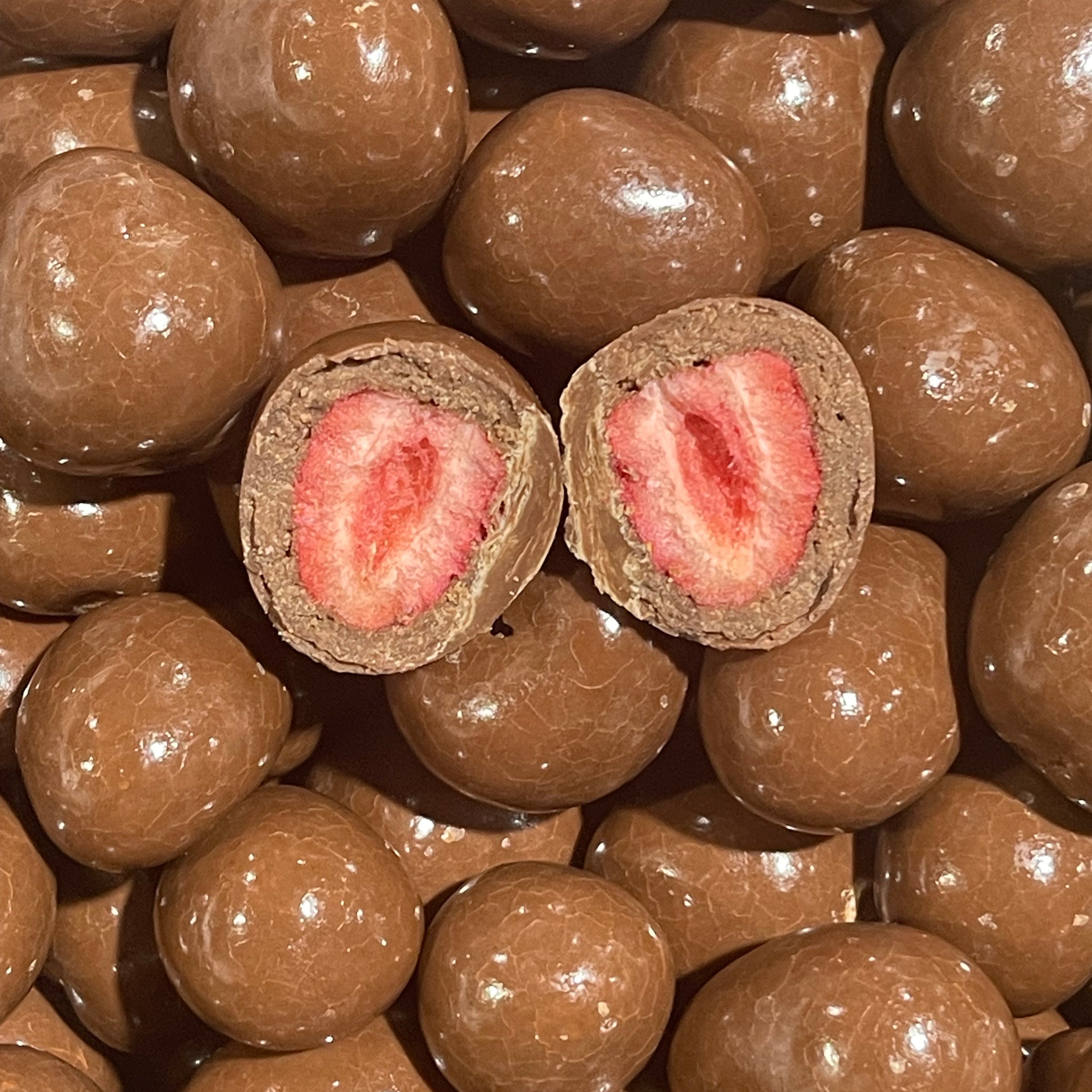 Chocolade aardbeien